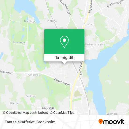 Fantasiskafferiet karta