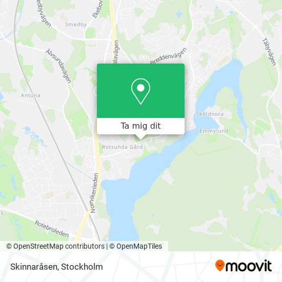 Skinnaråsen karta