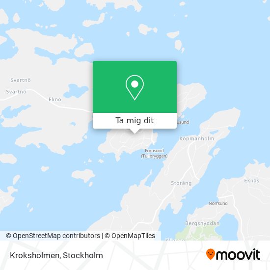 Kroksholmen karta