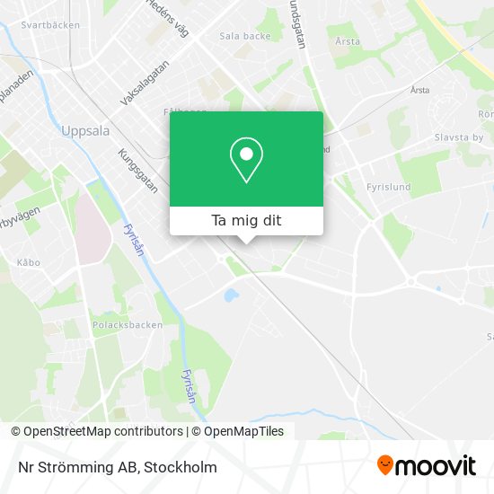 Nr Strömming AB karta
