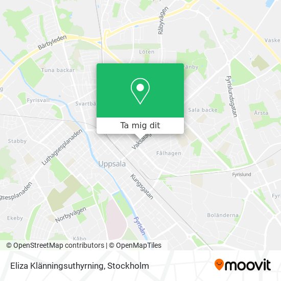 Eliza Klänningsuthyrning karta