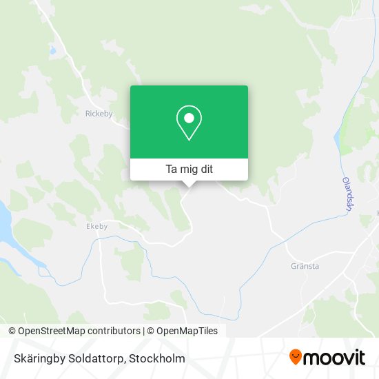 Skäringby Soldattorp karta