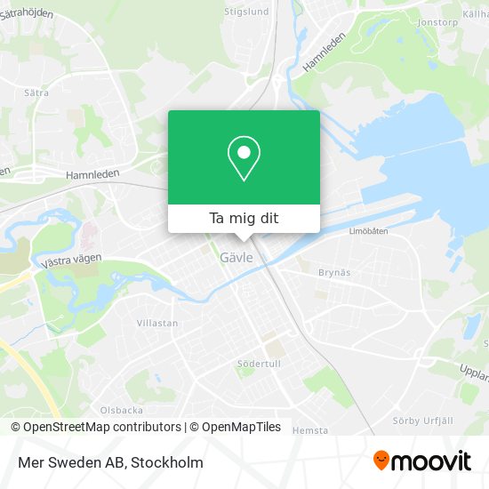 Mer Sweden AB karta