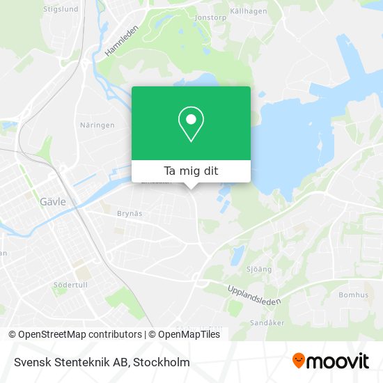 Svensk Stenteknik AB karta