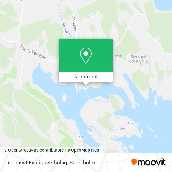 Rörhuset Fastighetsbolag karta