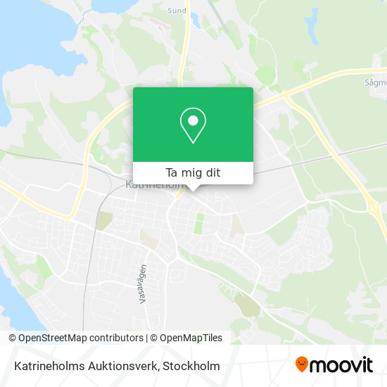 Katrineholms Auktionsverk karta