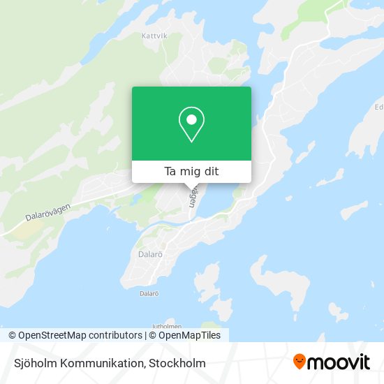 Sjöholm Kommunikation karta
