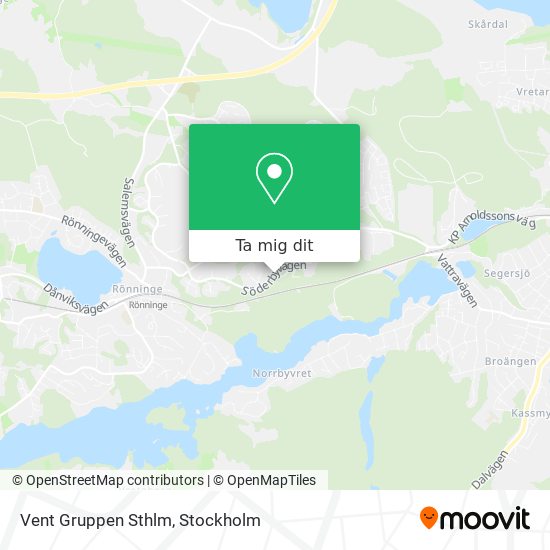 Vent Gruppen Sthlm karta