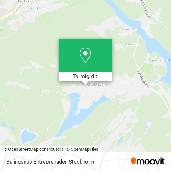 Balingsnäs Entreprenader karta