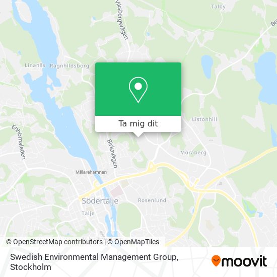 Swedish Environmental Management Group karta