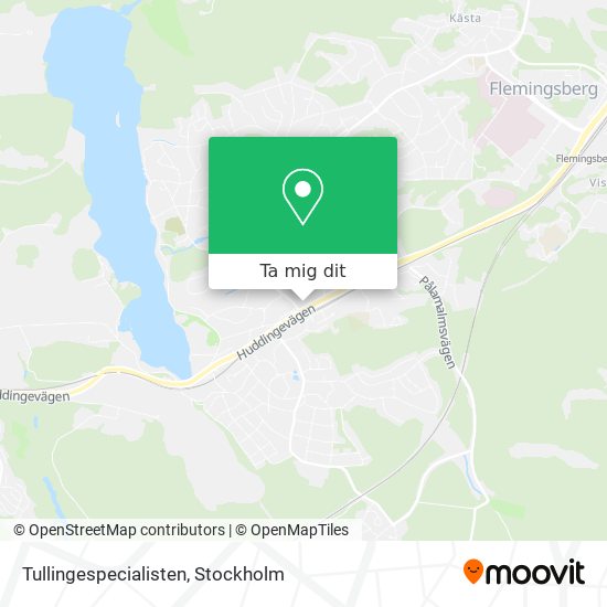 Tullingespecialisten karta