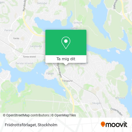 Friidrottsförlaget karta