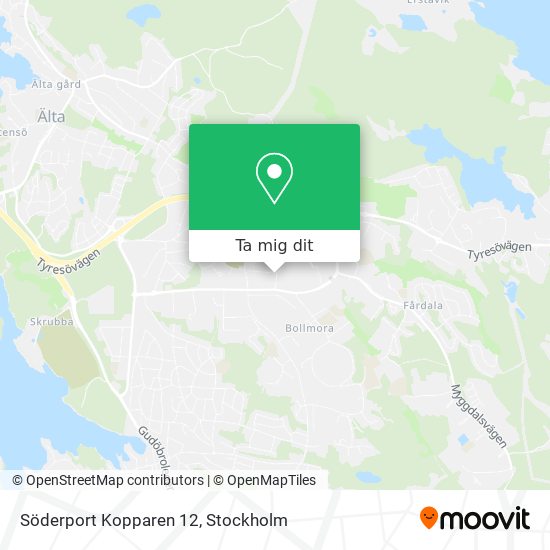 Söderport Kopparen 12 karta