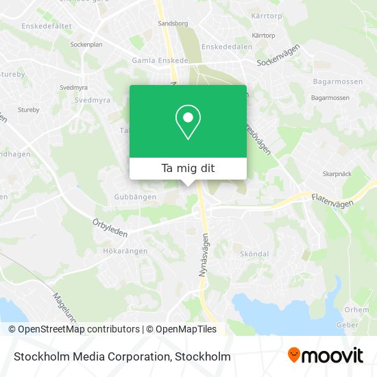 Stockholm Media Corporation karta