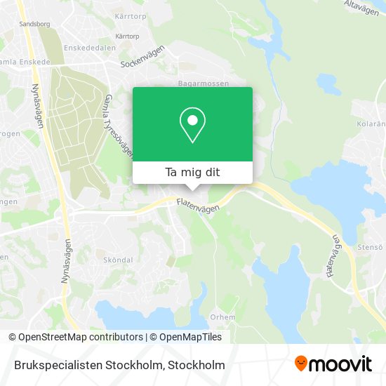 Brukspecialisten Stockholm karta