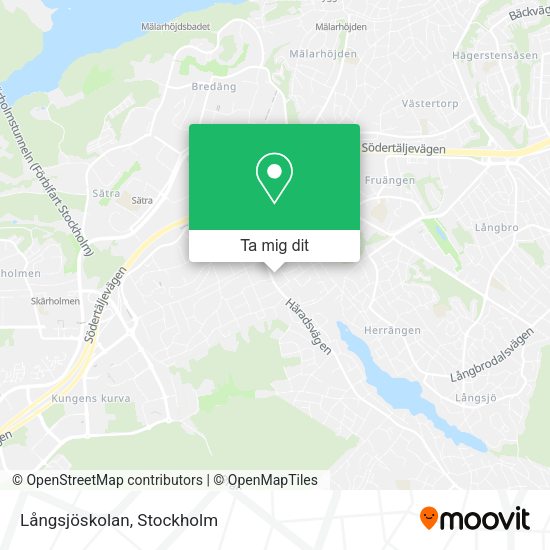 Långsjöskolan karta