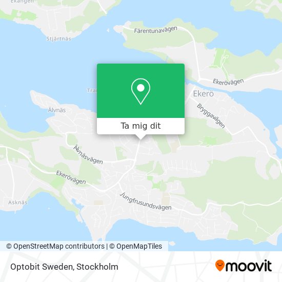 Optobit Sweden karta