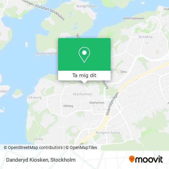 Danderyd Kiosken karta