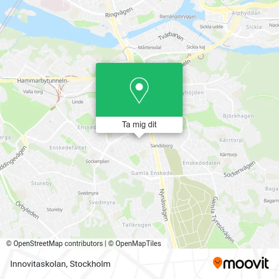 Innovitaskolan karta