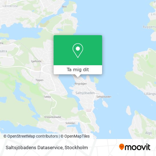 Saltsjöbadens Dataservice karta