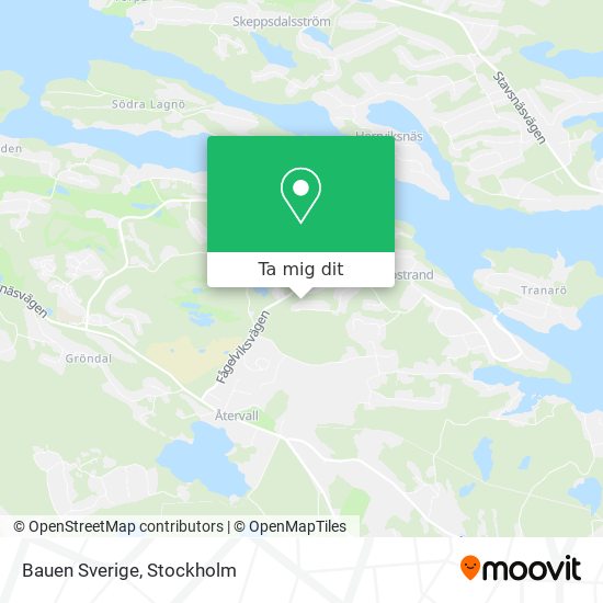 Bauen Sverige karta