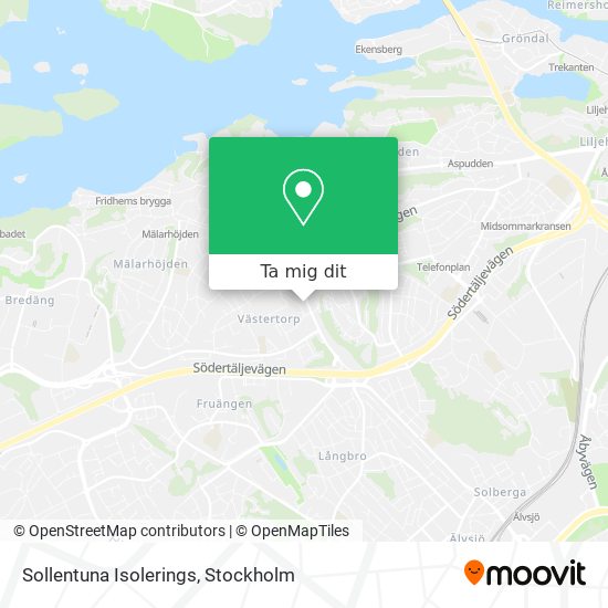 Sollentuna Isolerings karta