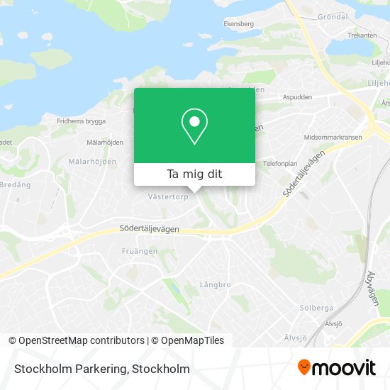 Stockholm Parkering karta