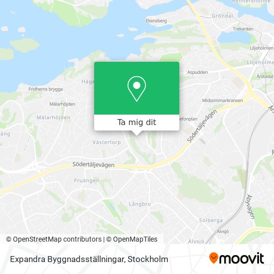 Expandra Byggnadsställningar karta