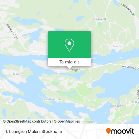 T. Lenngren Måleri karta