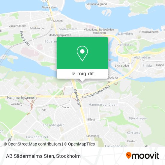 AB Sãdermalms Sten karta