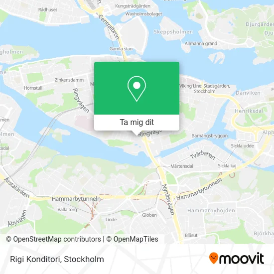 Rigi Konditori karta