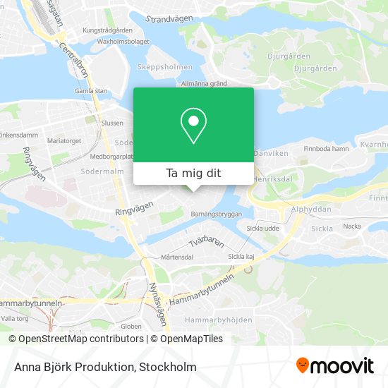 Anna Björk Produktion karta