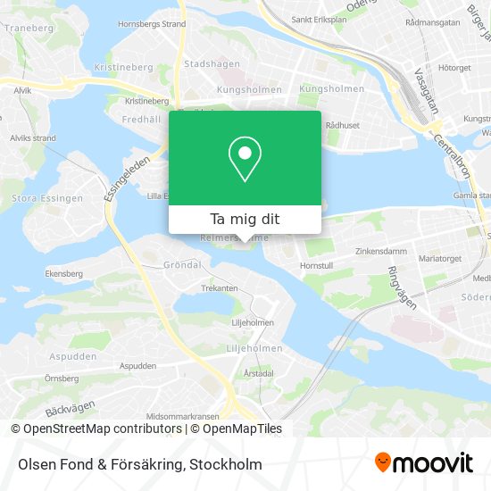 Olsen Fond & Försäkring karta