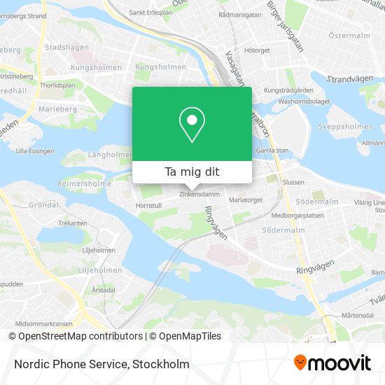 Nordic Phone Service karta