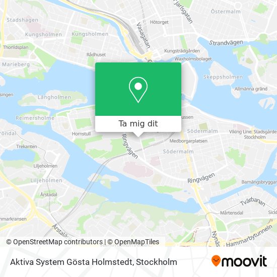 Aktiva System Gösta Holmstedt karta