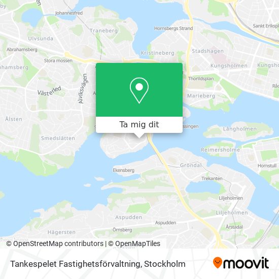 Tankespelet Fastighetsförvaltning karta