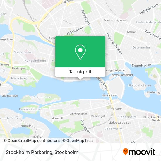 Stockholm Parkering karta