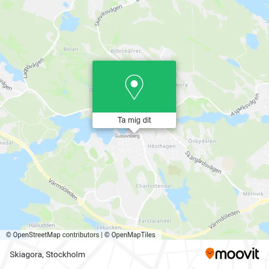 Skiagora karta