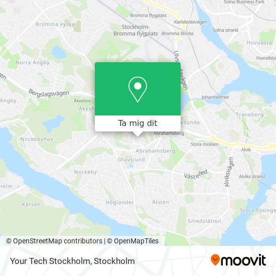 Your Tech Stockholm karta