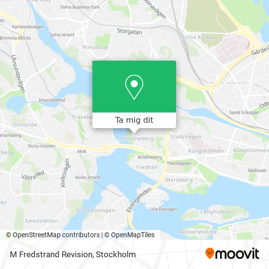 M Fredstrand Revision karta