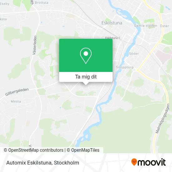 Automix Eskilstuna karta