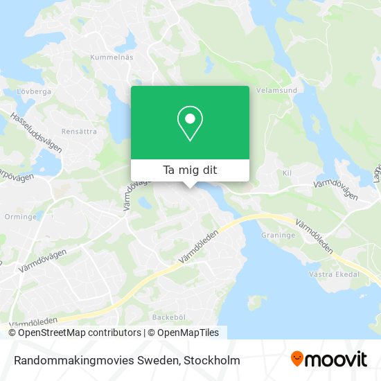 Randommakingmovies Sweden karta
