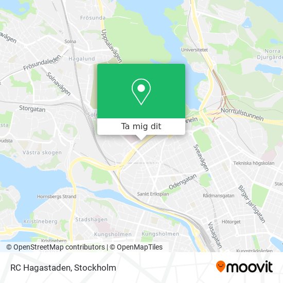RC Hagastaden karta