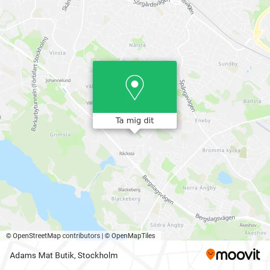 Adams Mat Butik karta