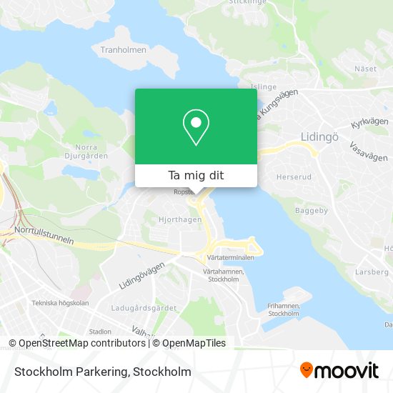 Stockholm Parkering karta