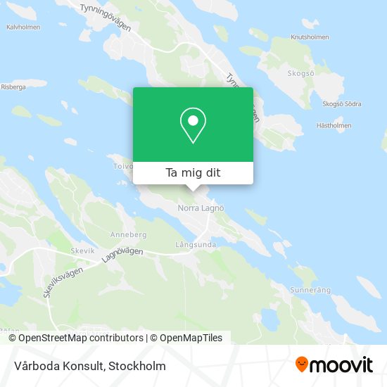 Vårboda Konsult karta