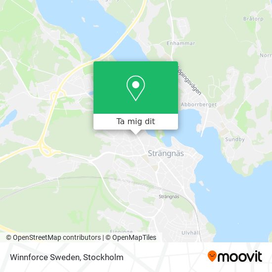 Winnforce Sweden karta