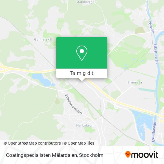 Coatingspecialisten Mälardalen karta