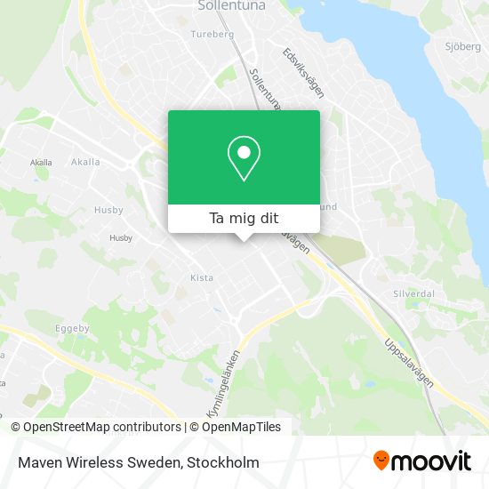 Maven Wireless Sweden karta