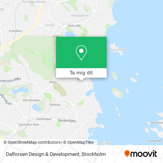 Dalforsen Design & Development karta